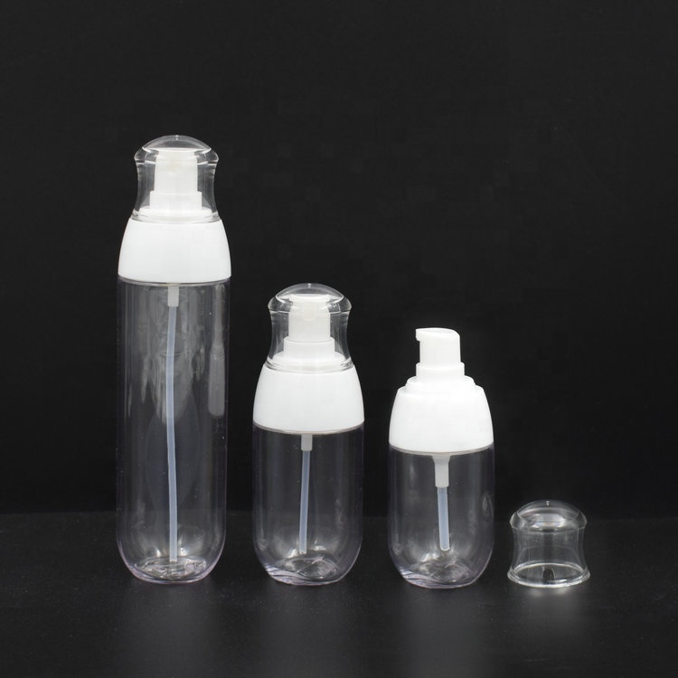 30ml/50ml/80ml/100ml/120ml/150ml/180ml Oval PETG Spray Bottle Fine Mist Make-up Water Sprayer Bottle