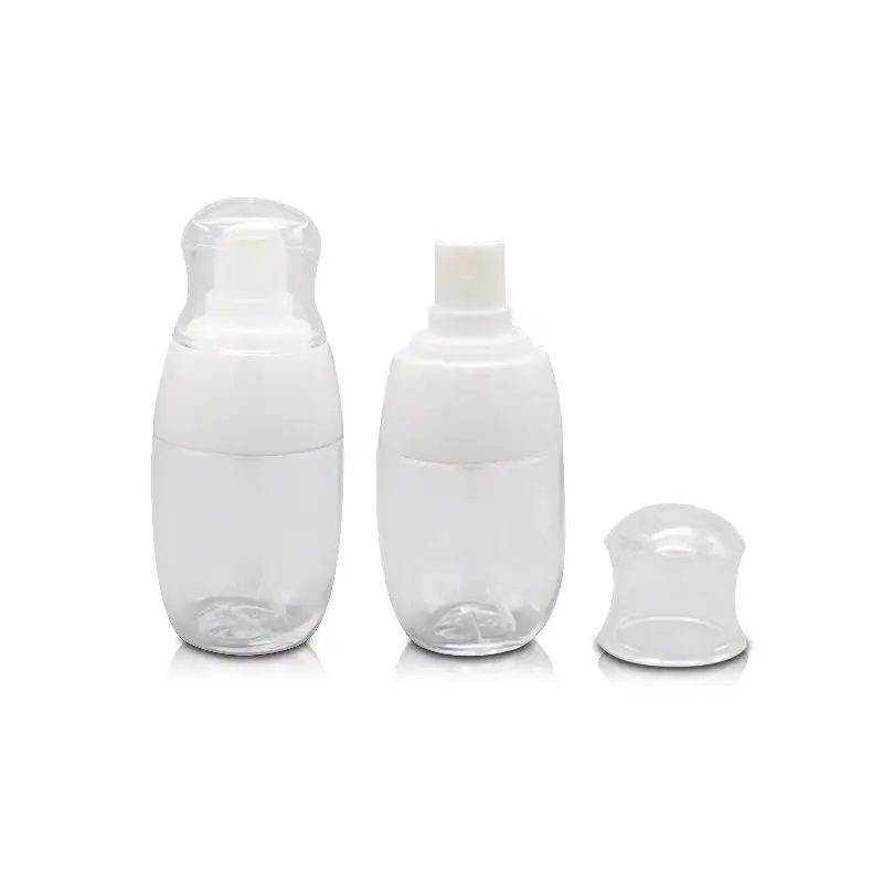 Sky Sprayer - hot-selling 30ml Large Stock PETG cosmetic Pump Packaging Spray Lotion Bottles pp Airless Bottle PET Bottle 1