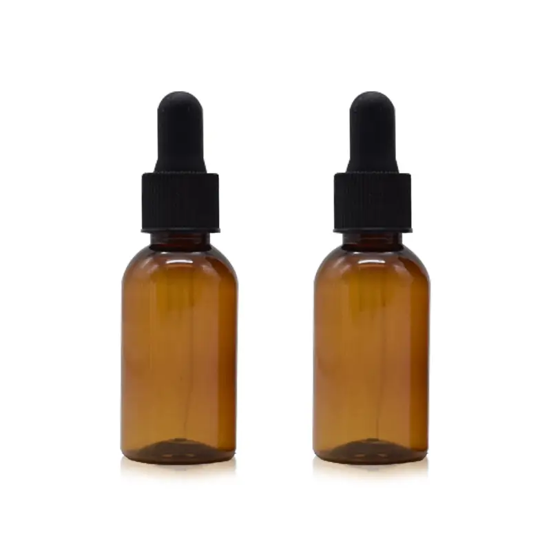 Sky Sprayer - Wholesale 30ML Cosmetic PET Essential Oil Plastic Dropper Bottle PET Bottle 1