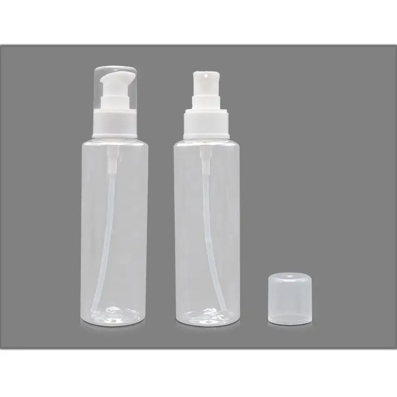 Sky Sprayer - Plastic Empty Bottles With Pump Cap For Shampoo, Lotions, Liquid Body Soap, Cream PET Bottle 1