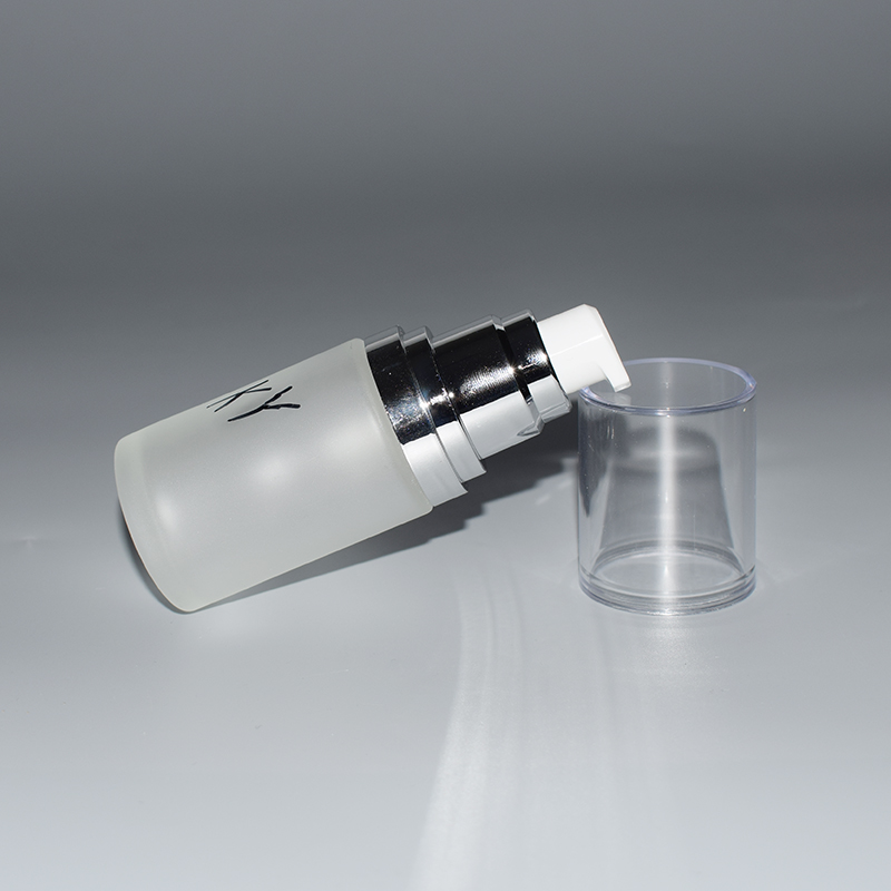 Custom colors 30ml empty glass body lotion spray bottle with pump