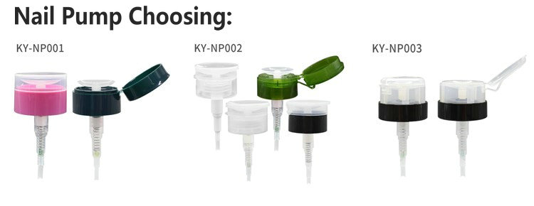 Sky Sprayer - Wholesales Cosmetic Packaging Plastic Nail Polish Remover Bottle With Pump Nail Pump&Nail Bottles 15