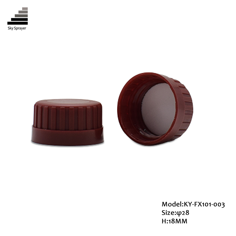 Wholesale High Quality Custom Color PP Plastic Screw Bottle Caps 28mm