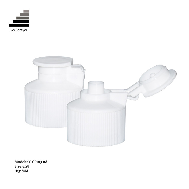 Wholesale Squeeze Bottle Cap White Flip Cap