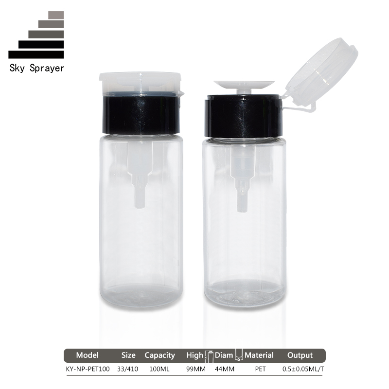 KT-NP-PET100 Pet nail polish bottle with wholesale price