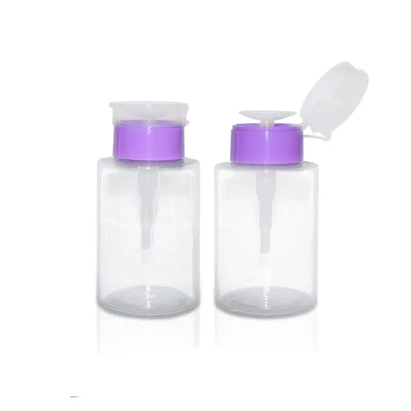 Sky Sprayer - Low price can be customized 180ml pet large bottle nail polish bottle Nail Pump&Nail Bottles 1