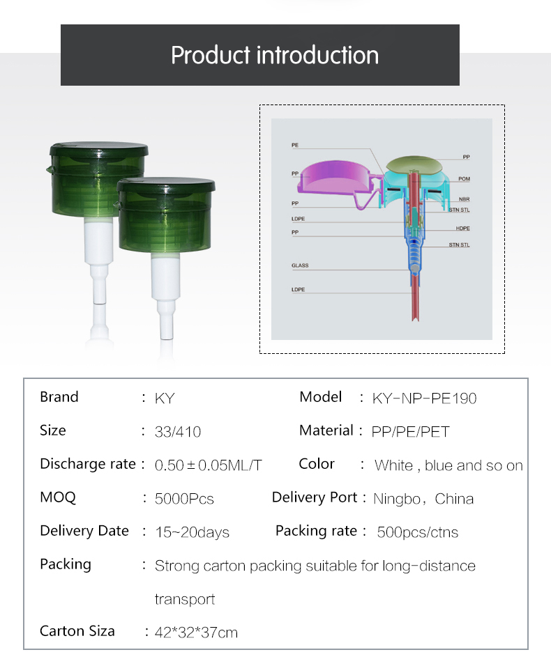 2020 China Wholesale KY-NP003 Nail Polish Remover Dispenser With Pump