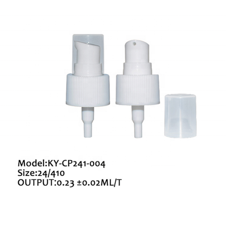 Sky Sprayer - Cheap Price 24/410 White Plastic Pump Sprayer With Clear Lid Cream Pump 4