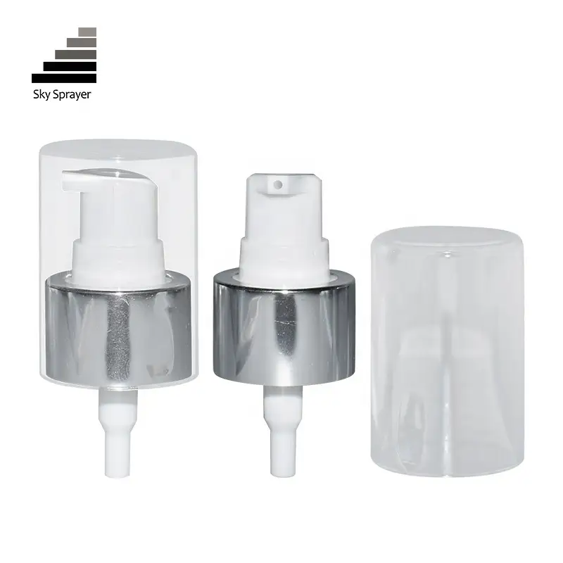 Sky Sprayer - Frasco de plástico PP 24/410 Airless para loção, bomba de crimpagem desagrupada 1