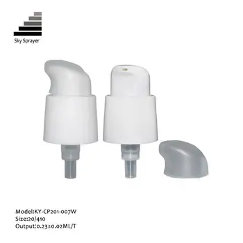 Sky Sprayer - Frasco de alumínio branco para cosméticos e cuidados com a pele, frasco de creme com bomba desagrupada 1