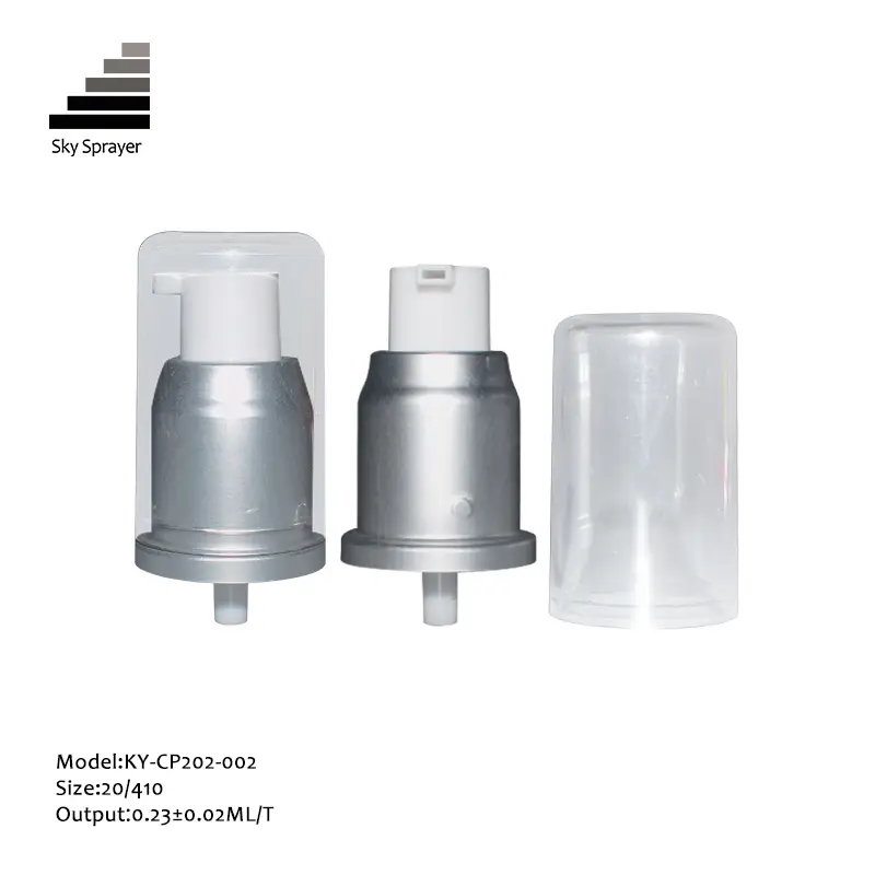 Sky Sprayer - PP Plastic mat zilver goud lotion badcrème pomp Niet gegroepeerd 1