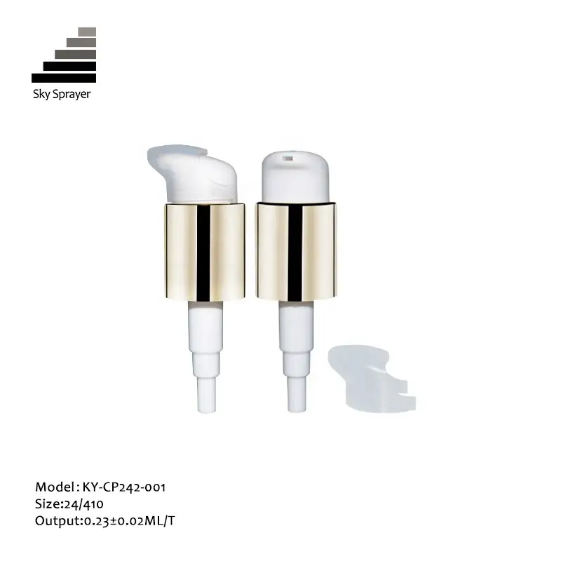 Sky Sprayer - Hoogwaardige witte PP-kunststof dikke vloeistofpompverstuiver voor cosmetische ongegroepeerde producten 1