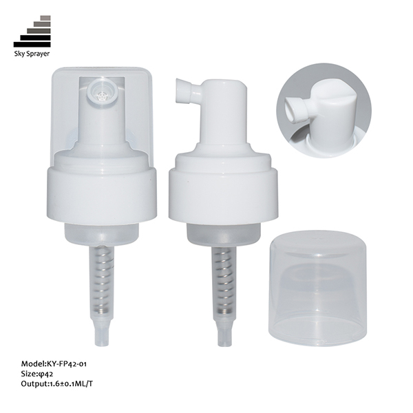 Sky Sprayer - Custom Logo 42mm White Plastic Lotion Perfume Bottle Pump With Cap Ungrouped 4
