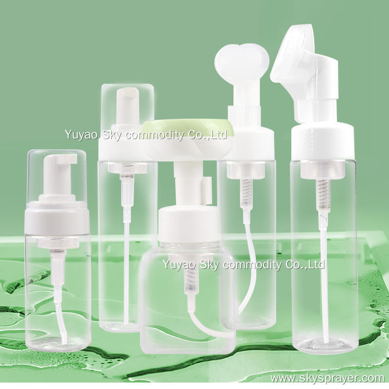 Dispensador de jabón espumoso sin aire para lavado de manos de bebés personalizado, botella de jabón espumoso con bomba y diferentes dispensadores. 8