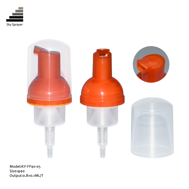 Eco-friendly Custom Color Plastic Soap Bottle Foam Pump 40/410 43/410