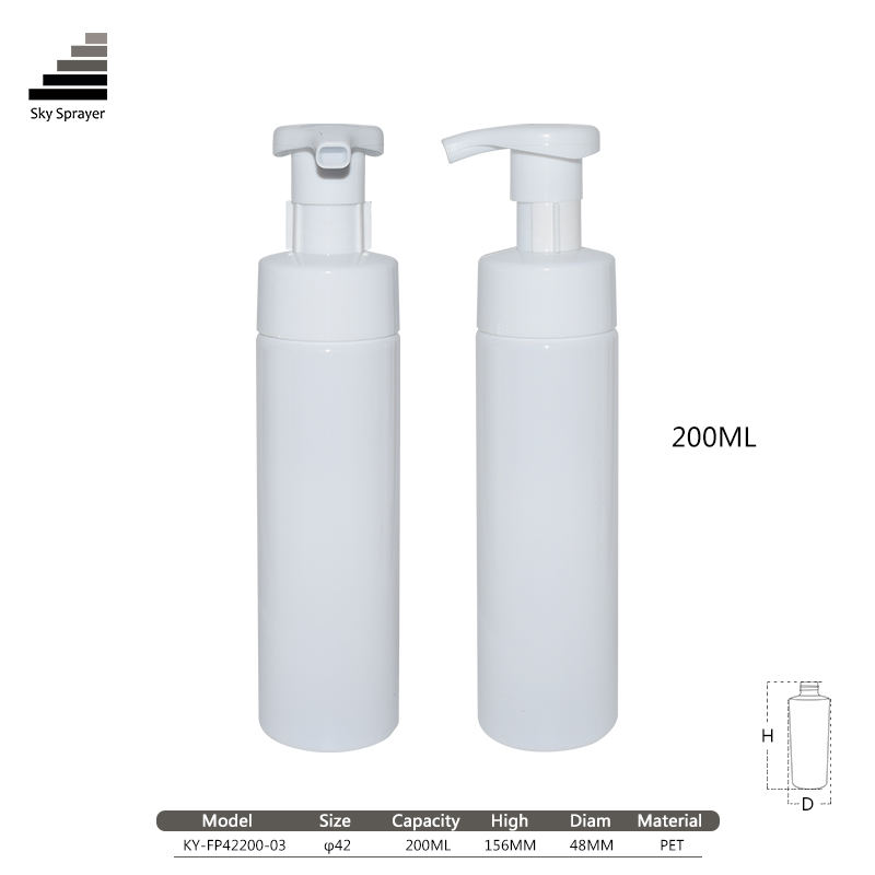 Sky Sprayer - 200ml Soap Dispenser Bottles Foam Lotion/hair Oil Pump Bottle Foam Pump 3