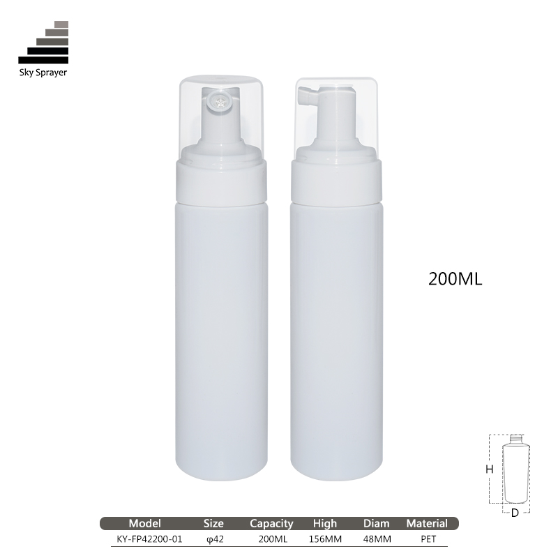 Sky Sprayer - Plastic foamer pump bottle for shampoo/body lotion Foam Pump 3