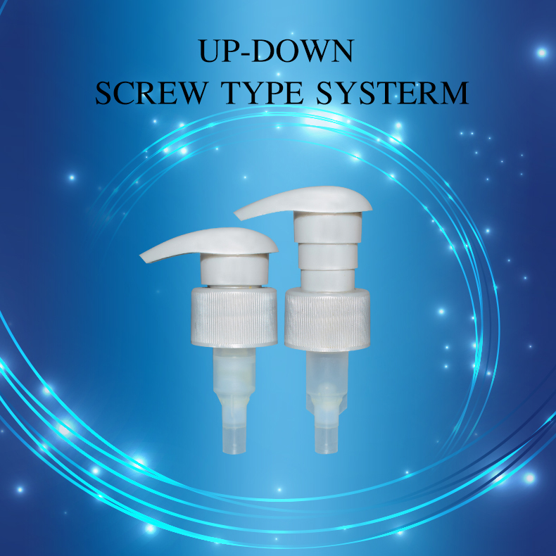 New style thread plastic empty bottles lotion pump