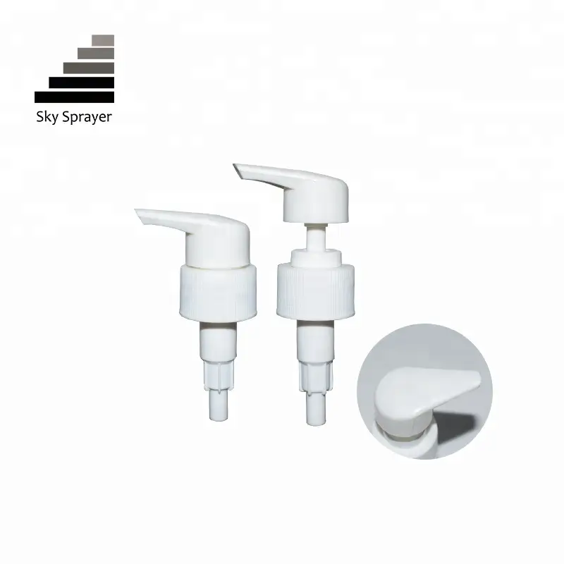 Sky Sprayer - Bomba de loción de champú de plástico profesional 28/410, tapas de botella Bomba de loción 1