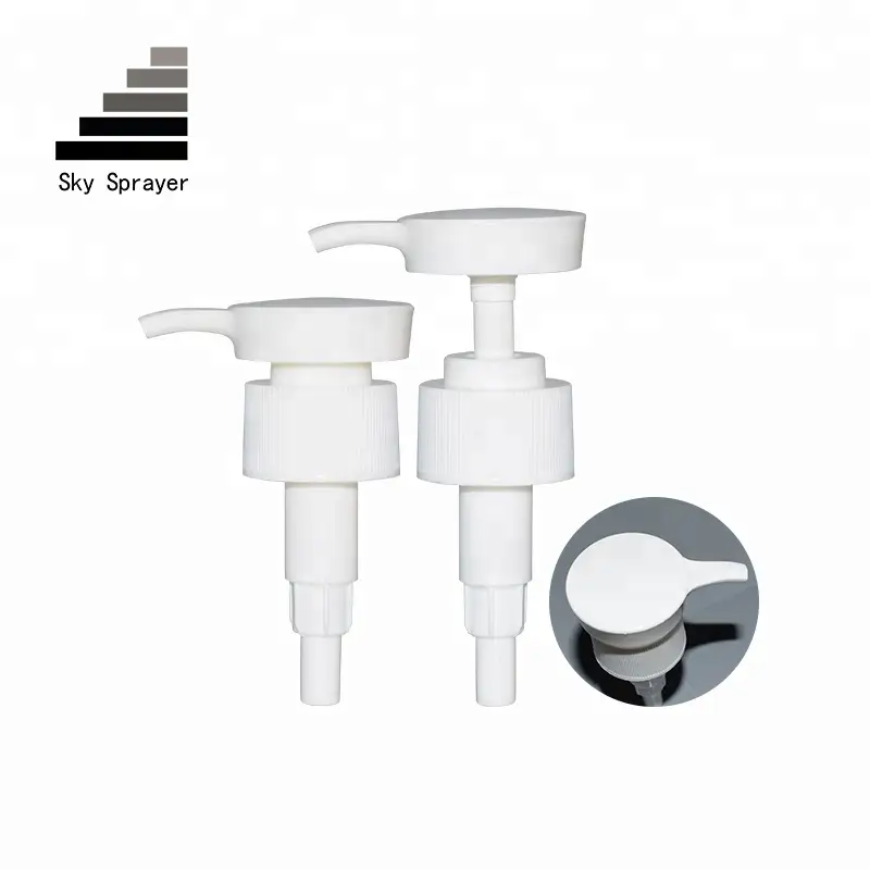 Sky Sprayer - Champú profesional de plástico, envase blanco, botella, bomba de loción. 1
