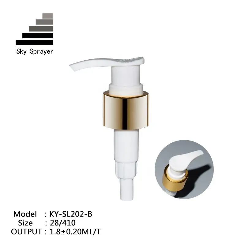 Dispensador clásico de plástico PP Sky Sprayer para loción, botellas vacías, bomba de loción. 1