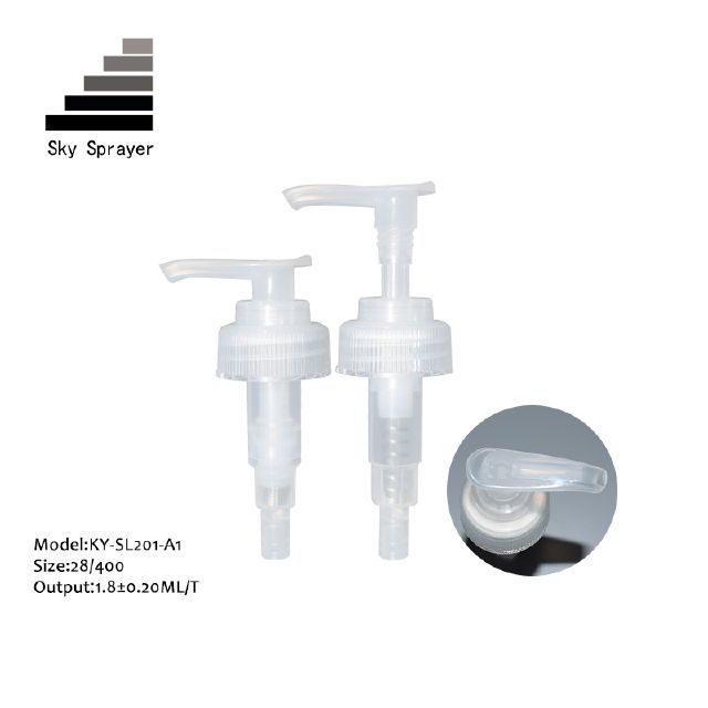 Made In China Custom 28/410 White Lotion Pump For Plastic Bottle