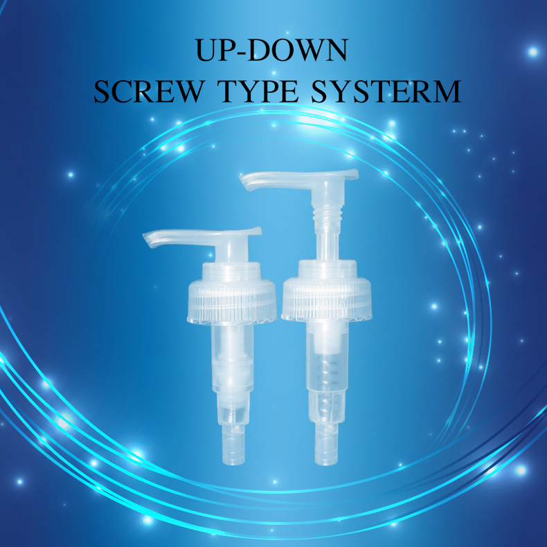 Customized Clear Thread Shampoo Hand Lotion Dispenser Pump