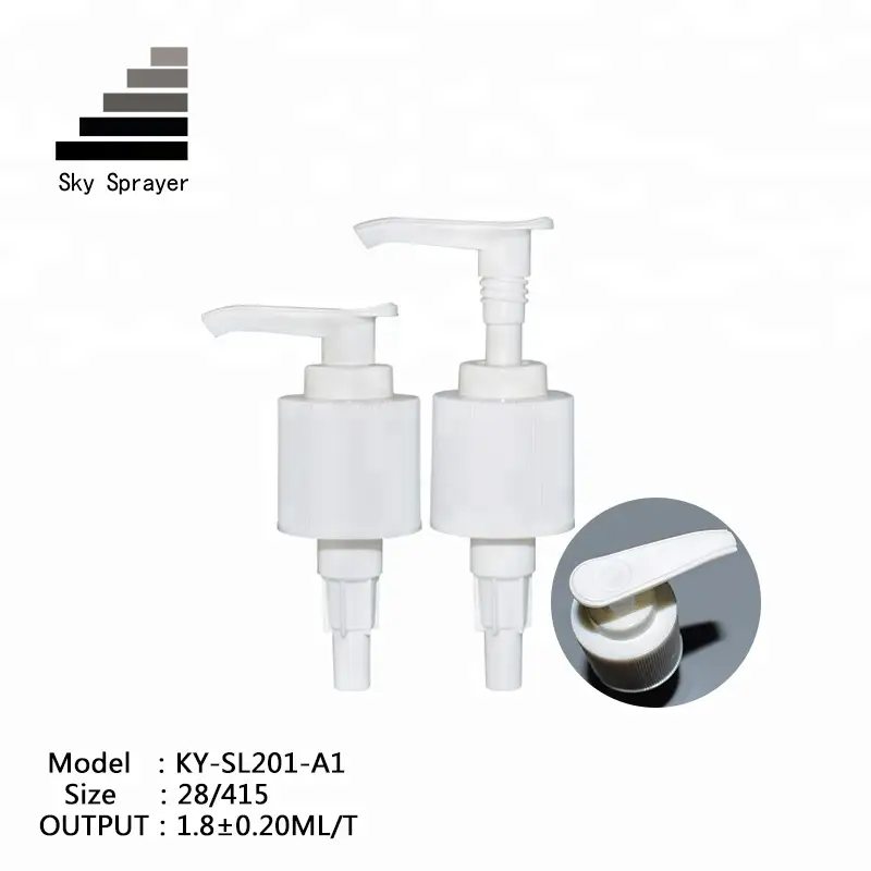 Sky Sprayer - Customized Clear Thread Shampoo Hand Lotion Dispenser Pump Lotion Pump 1