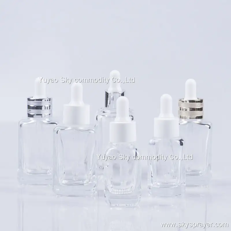 Luxury Glass Dropper Bottles - Customizable Sizes 3
