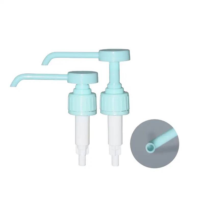 Sky Sprayer - Long nozzle blue plastic hand pump for shampoo bottle Long Nozzle Pump 1