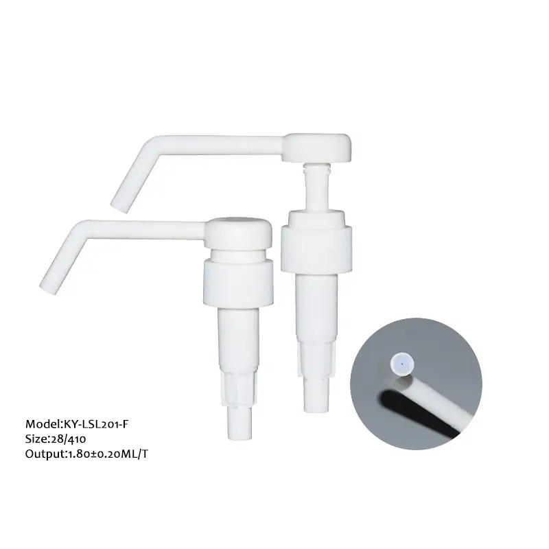 Sky Sprayer - Hot Sell PP Plastic Cosmetic Packaging Long Nozzle Shampoo Pump Long Nozzle Pump 1