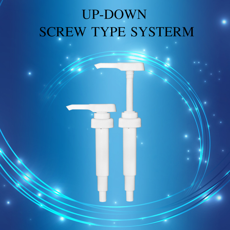 Custom lotion shampoo bottle pump