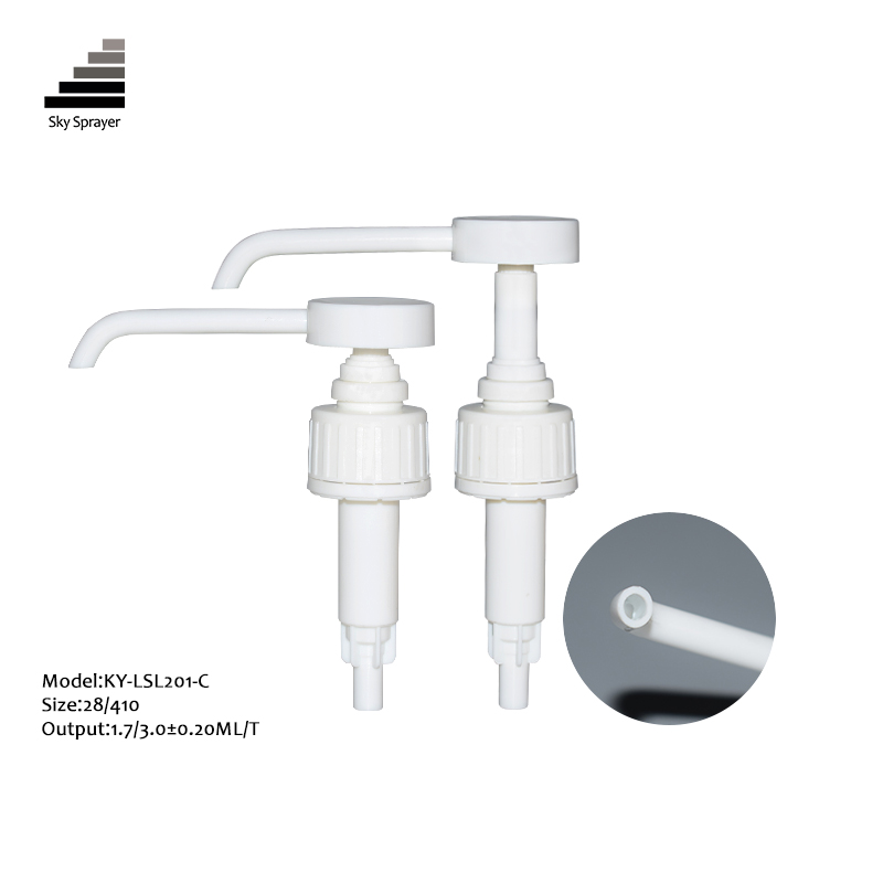 Sky Sprayer - Dispensador de sabão para loção para as mãos de plástico com bico longo Bomba de bico longo 3
