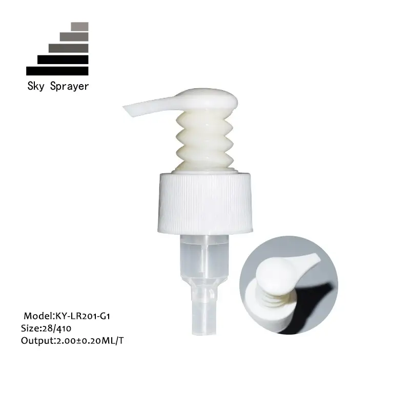 Sky Sprayer - New design 28/410 plastic hand lotion dispenser pump PUMPS 1