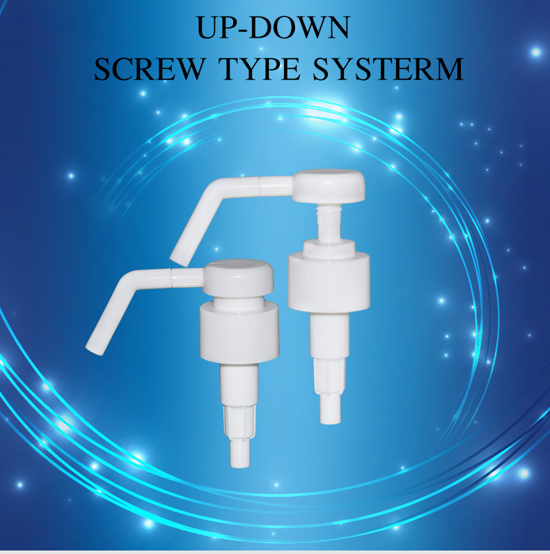 High Quality PP Plastic Long Nozzle Screw Shampoo Lotion Pump