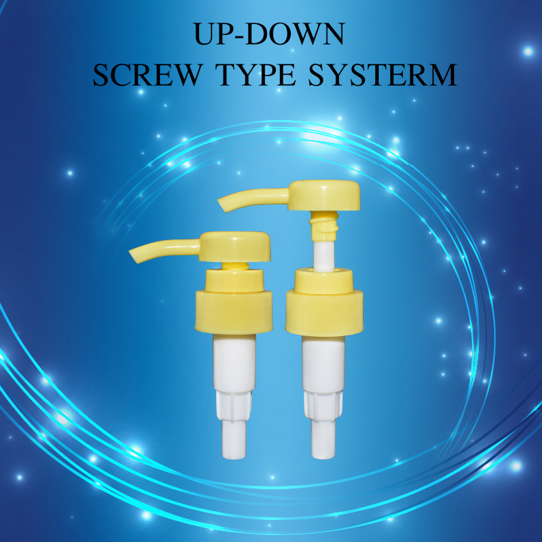 Body lotion soap dispenser shampoo pump packaging