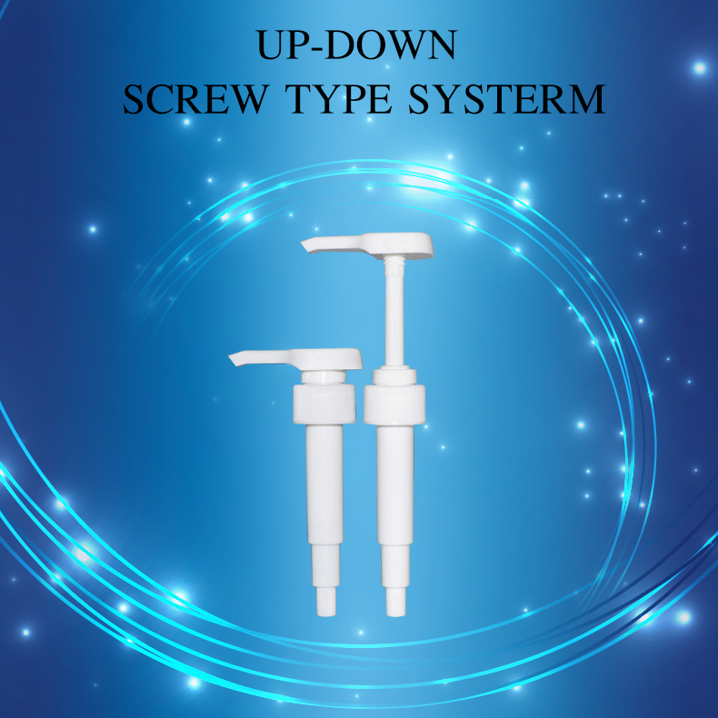 Types of packaging pump for shampoo and liquid soap