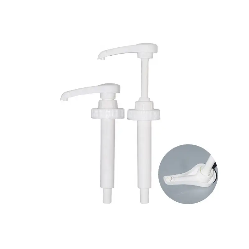 Sky Sprayer - Frasco de xampu com rosca branca de baixo preço e bico longo, bombas de loção 1