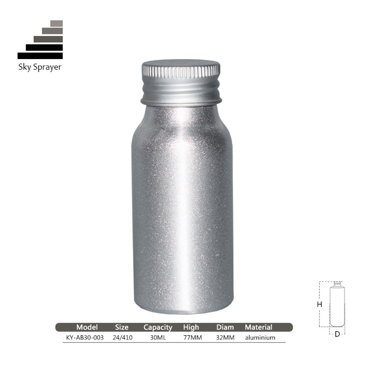 Sky Sprayer - China supplier Cosmetic Packaging shampoo aluminum bottle with top closure Ungrouped 5