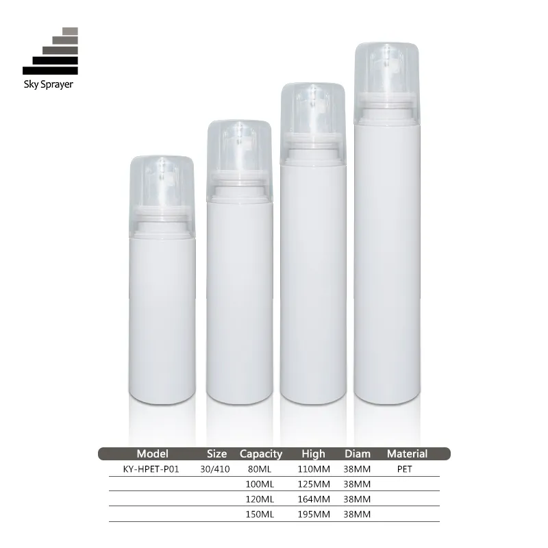White Thick Plastic Bottles Packaging Wholesale - Foam Pump Bottles Bulk 2