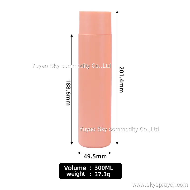 Customizable 300ml Emulsion Water Bottle with Airless Dispenser 5