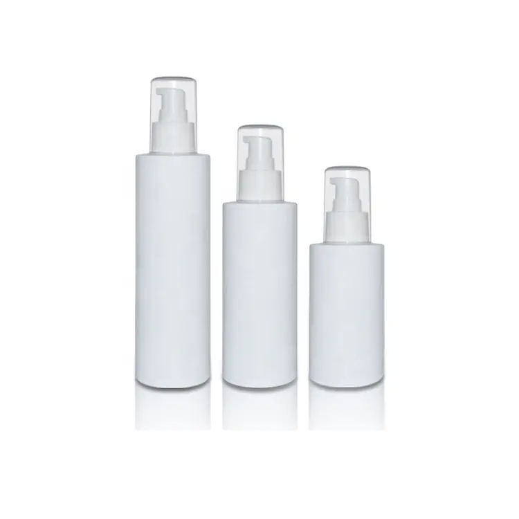 Round White Plastic Cosmetic Bottle Maker - Airless Cosmetic Bottles 3