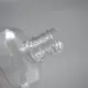 120ML Airless Pump Bottle - High Quality Transparent Plastic With Lid 4