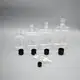 120ML Airless Pump Bottle - High Quality Transparent Plastic With Lid 3