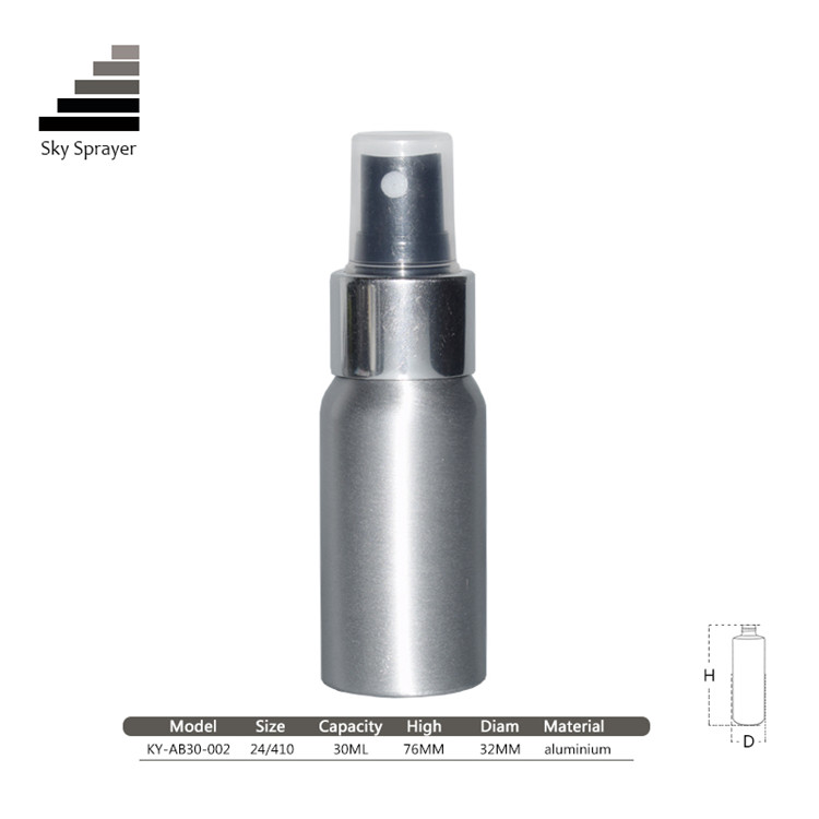 Sky Sprayer - 30ml 50ml 60ml 100ml 120ml 150ml 250ml 300ml Beer Shampoo Mist Bottle Skin Water Perfume Spray Lotion Aluminum Bottles Aluminum Bottle 9