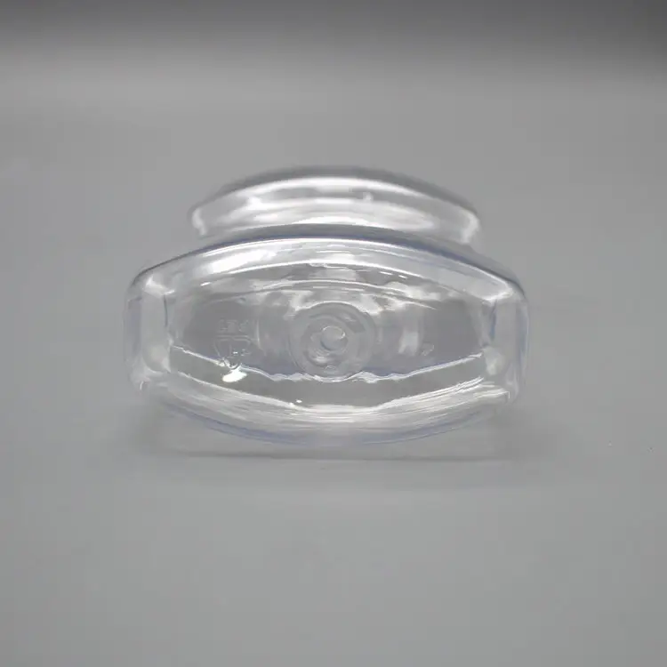 120ML Airless Pump Bottle - High Quality Transparent Plastic With Lid 6