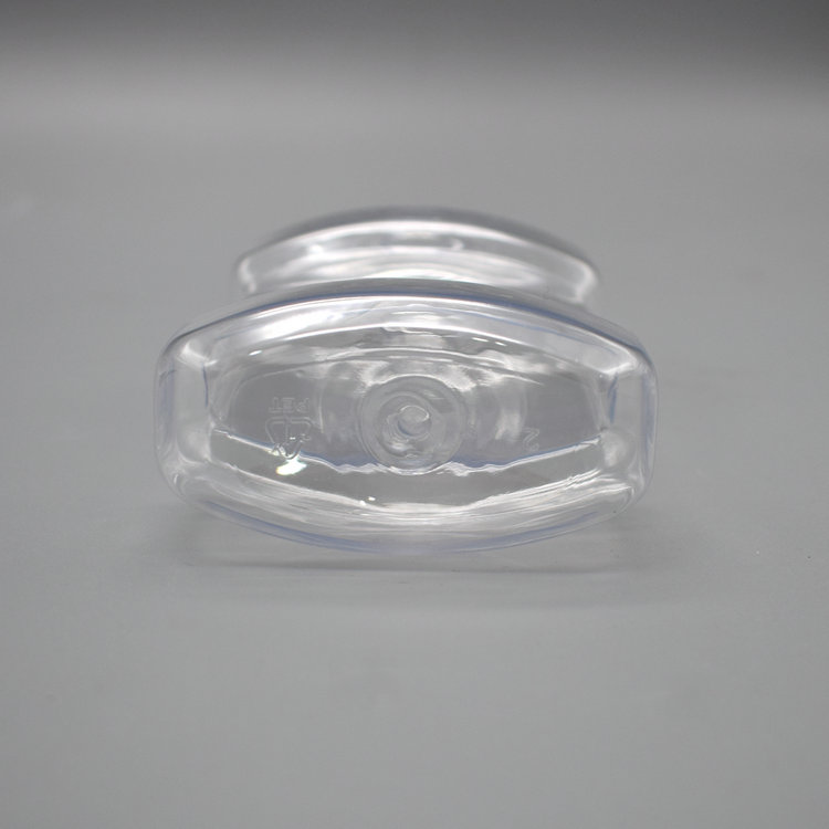 80ML 180ML 250ML 350ML 500ML Custom Transparent Plastic With Lid Mouthwash Bottles pp Airless Bottle