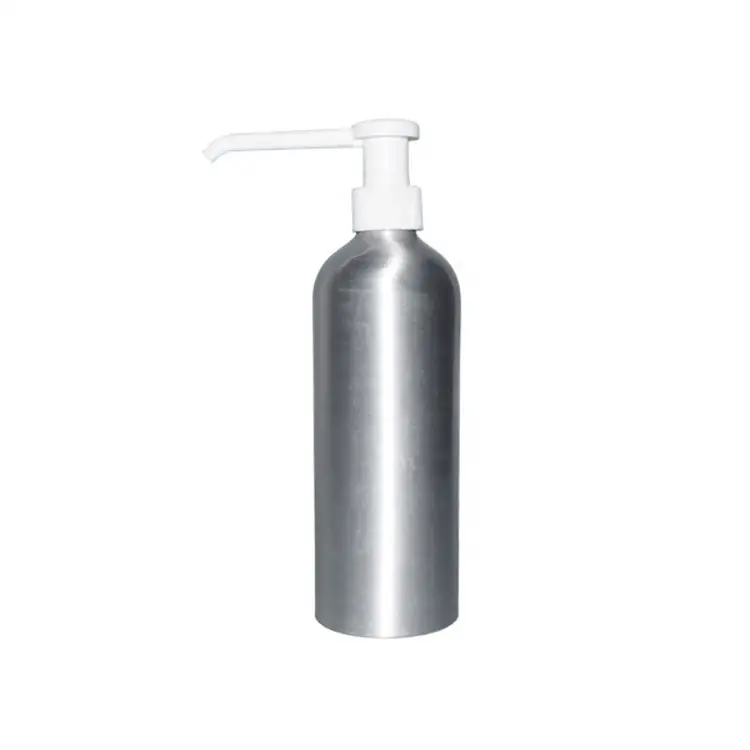 Sky Sprayer - Cosmetische verpakking 250ml 500ml Unieke zilveren aluminium cosmetische fles Lotion pomp fles Aluminium fles 1