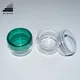 Custom Cosmetic Jars - 20ml Green Lid Airless Cream Jars 4