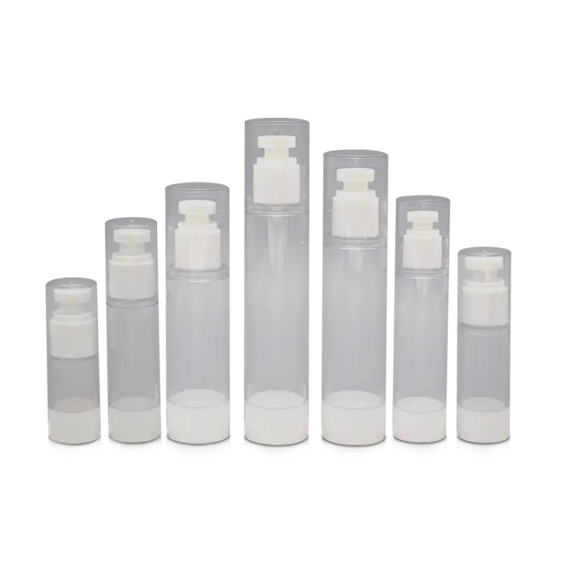 Sky Sprayer - clear ABS plastic airless cosmetic mist spray bottle Airless Bottle  15ml 30ml 40ml 50ml 80ml 100m 1